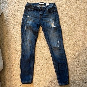 Eunina deconstructed skinny Jeans